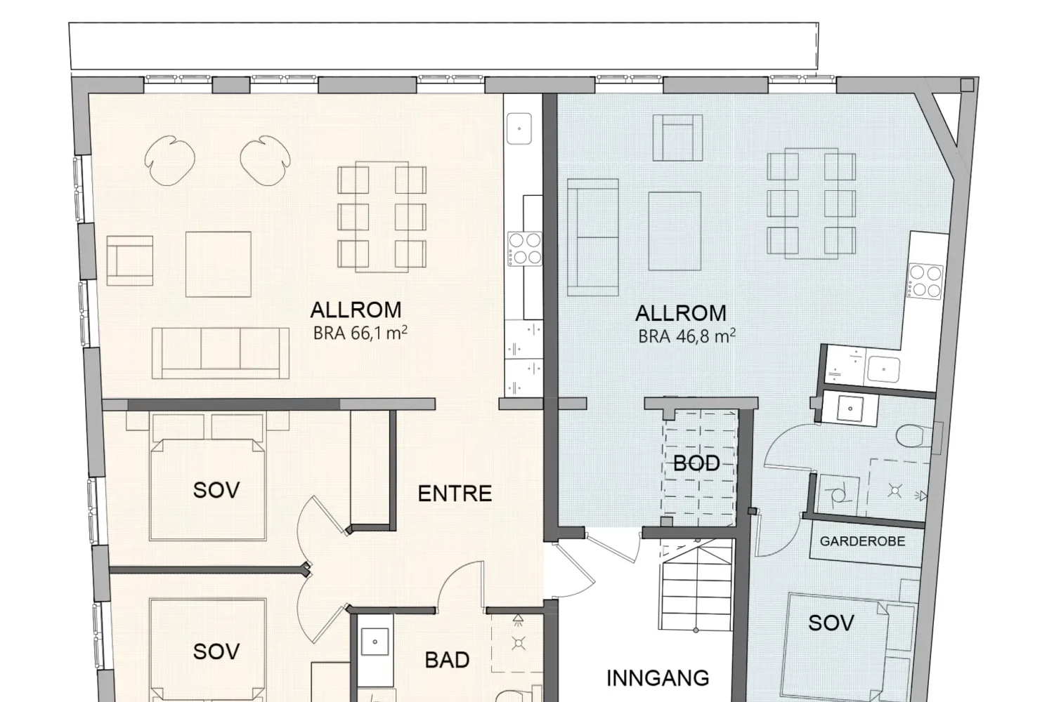 Plan 2. Etasje