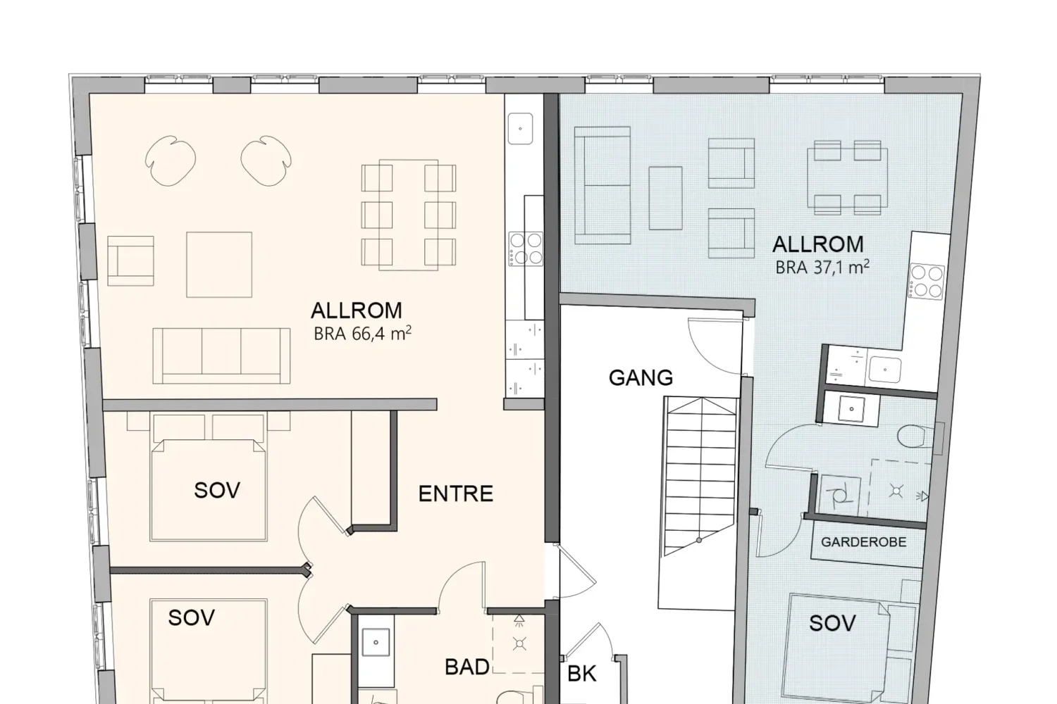 Plan 3. Etasje