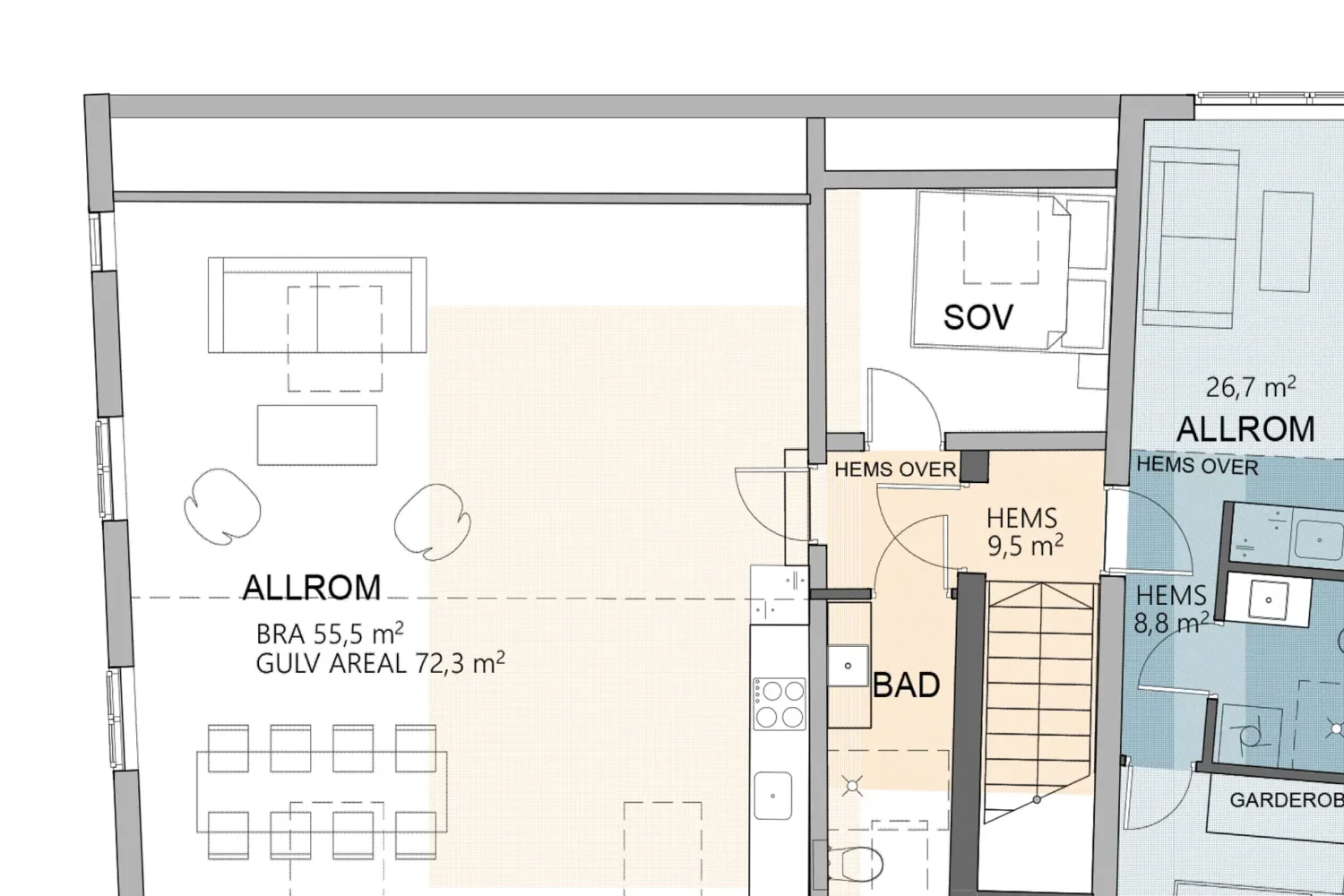 Plan 4. Etasje